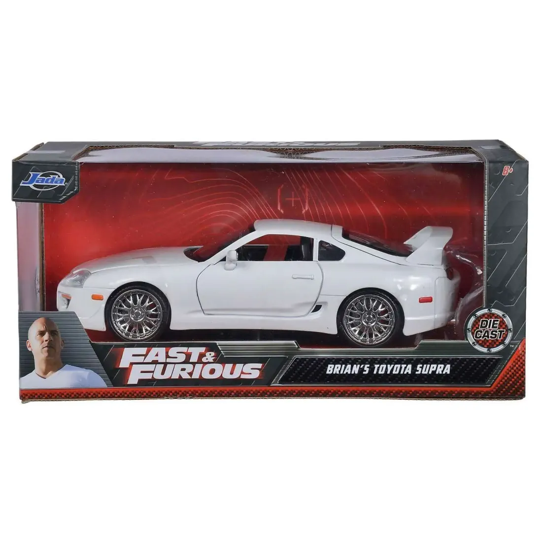 Модель Машинки Форсаж 1:32 FF 1995 Toyota Supra-White 97346