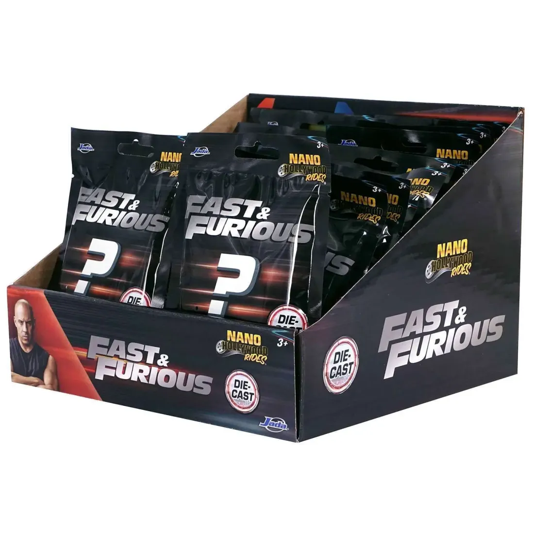 Модель Машинки Форсаж в ассортименте 1.65" Nano Blind Bags PDQ  4006333089770