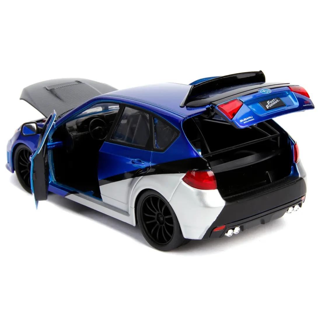 Модель Машинки Форсаж 1:24 FF 2012 Subaru Impreza WRX STI 99514