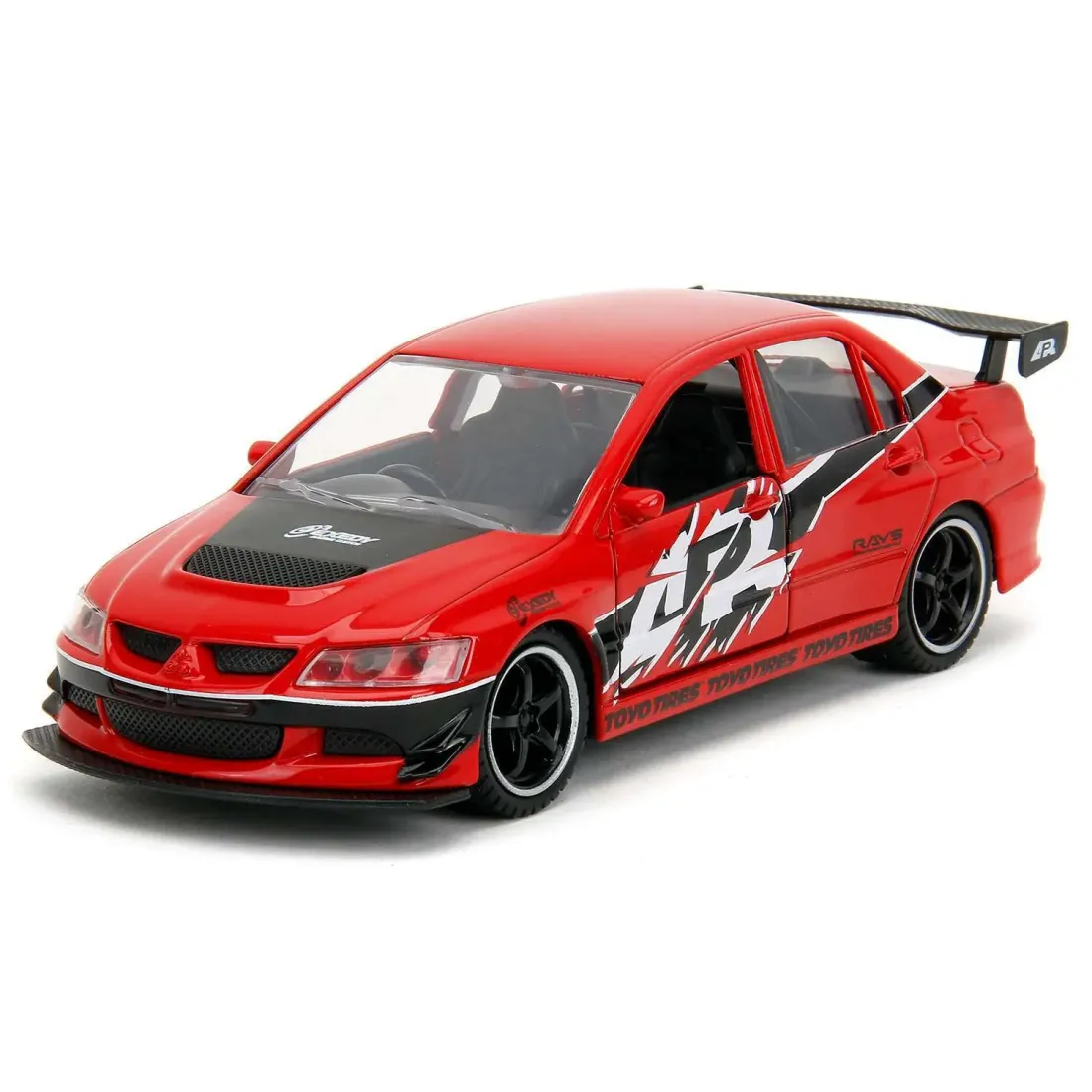 Набор модель машинок Форсаж 1:32 FF Mitsubishi Lancer EvoIX 2002 Nissan Skyline GTR R34 34256