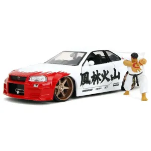 Модель Машинки c Фигуркой Hollywood Rides 1:24 Street Fighter II 35114