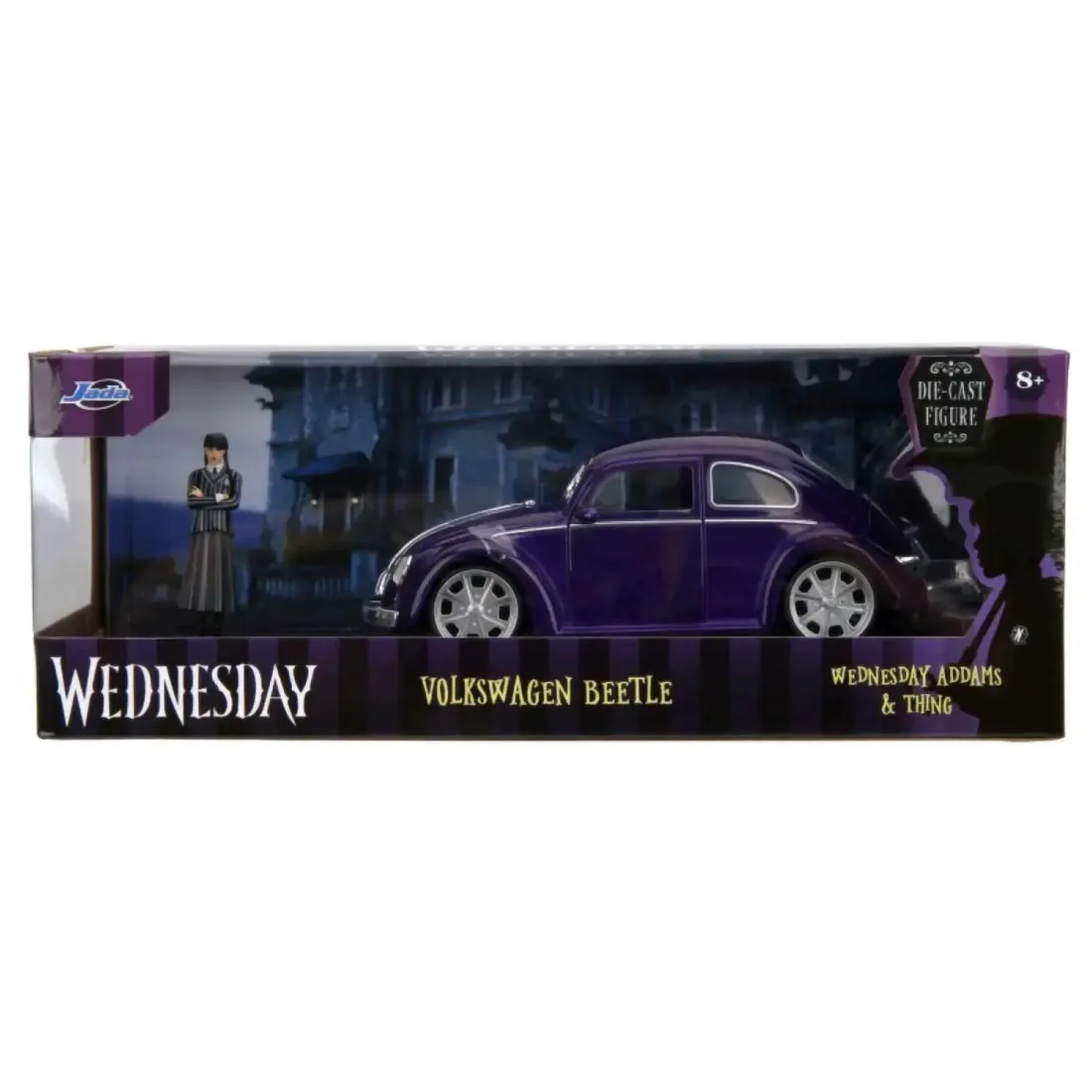 Модель Машинки c Фигуркой Hollywood Rides 1:24 Wednesday 35131