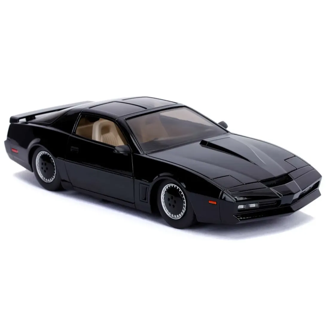 Модель Машинки Hollywood Rides 1:24 Knight Rider 1982 Pontiac Trans AM (With Try Me & Light) 30086