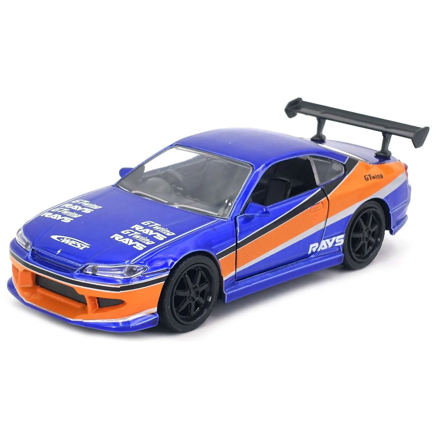 Модель Машинки Форсаж 1:32 FF 2001 Nissan Silvia S15 34446