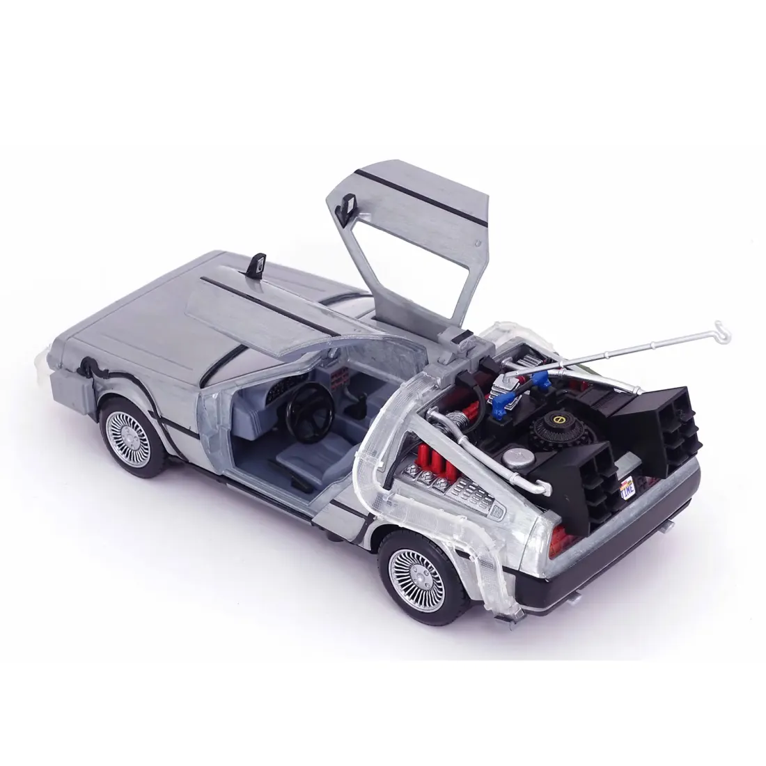Модель Машинки Hollywood Rides 1:24 Назад в будущее Time Machine (Back To The Future 1) 32911