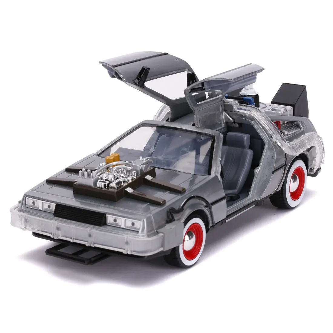 Модель Машинки Hollywood Rides 1:24 Назад в будущее Time Machine (Back To The Future 3) 32166