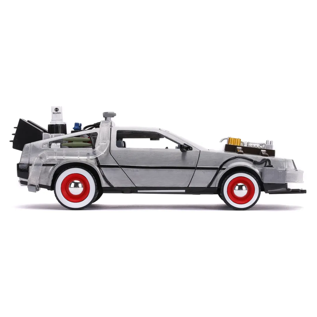 Модель Машинки Hollywood Rides 1:24 Назад в будущее Time Machine (Back To The Future 3) 32166