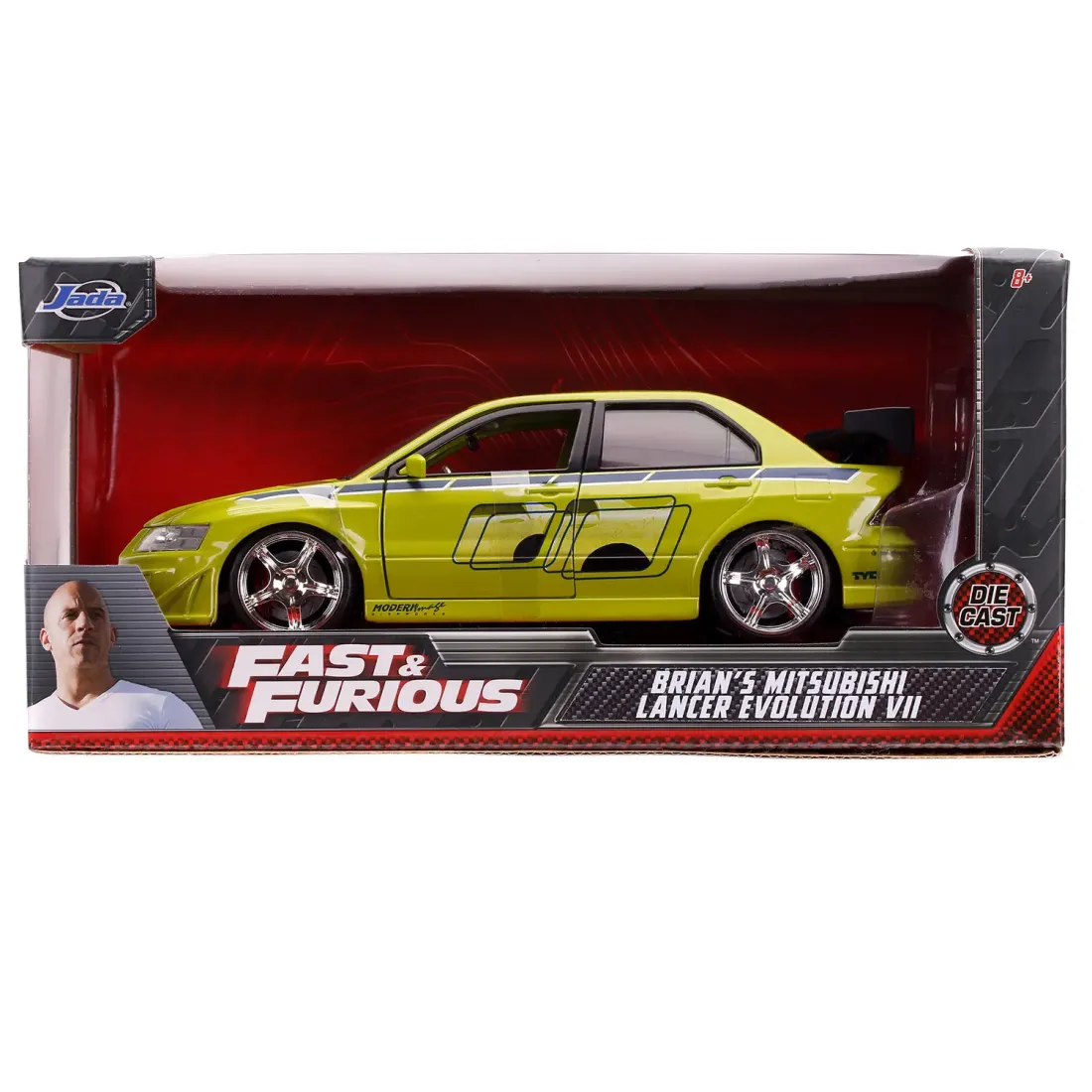 Модель Машинки Форсаж 1:24 FF 2002 Mitsubishi Lancer EVO VII 99788