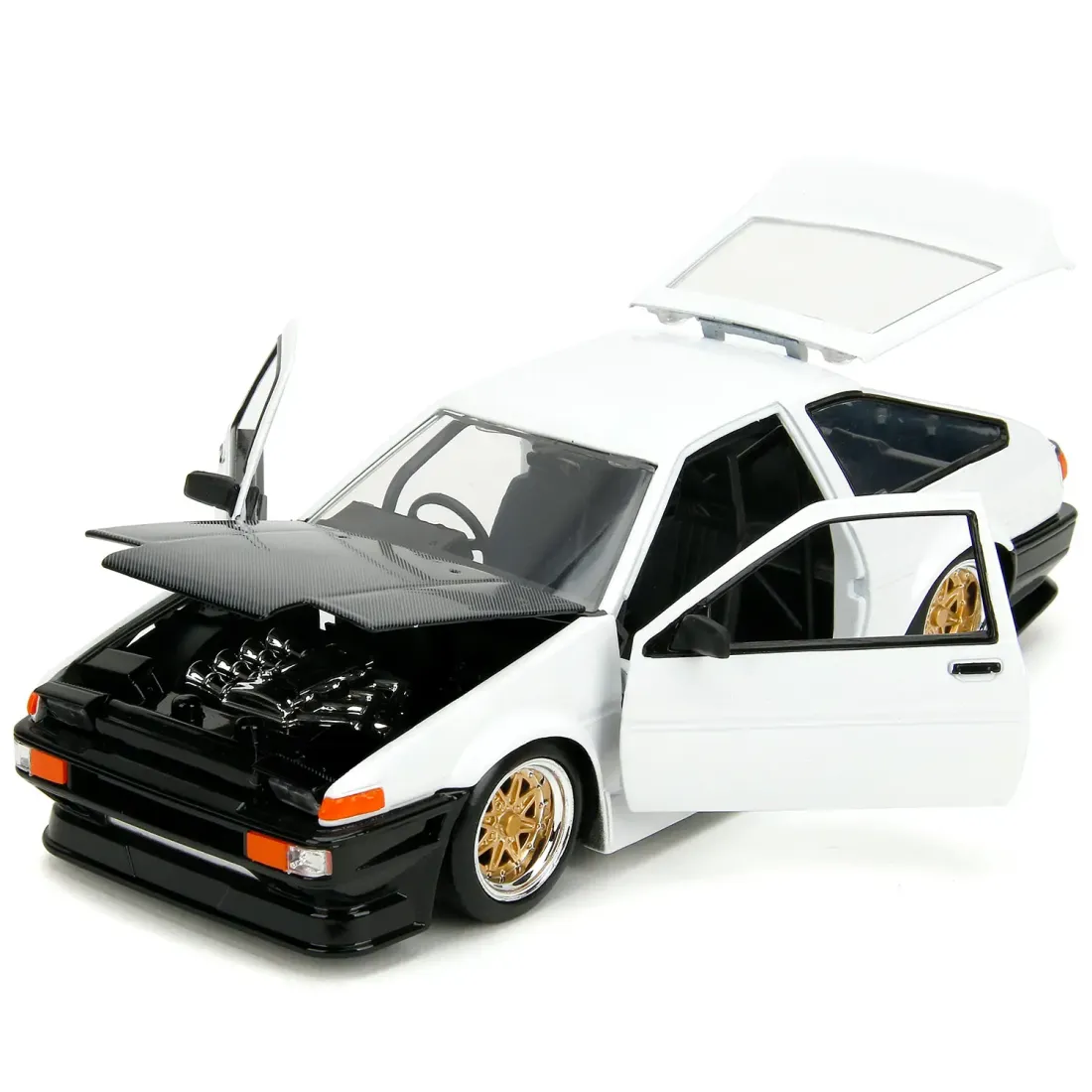 Модель Машинки 1:24 JDM Tuners 1986 Toyota Trueno AE86 35956