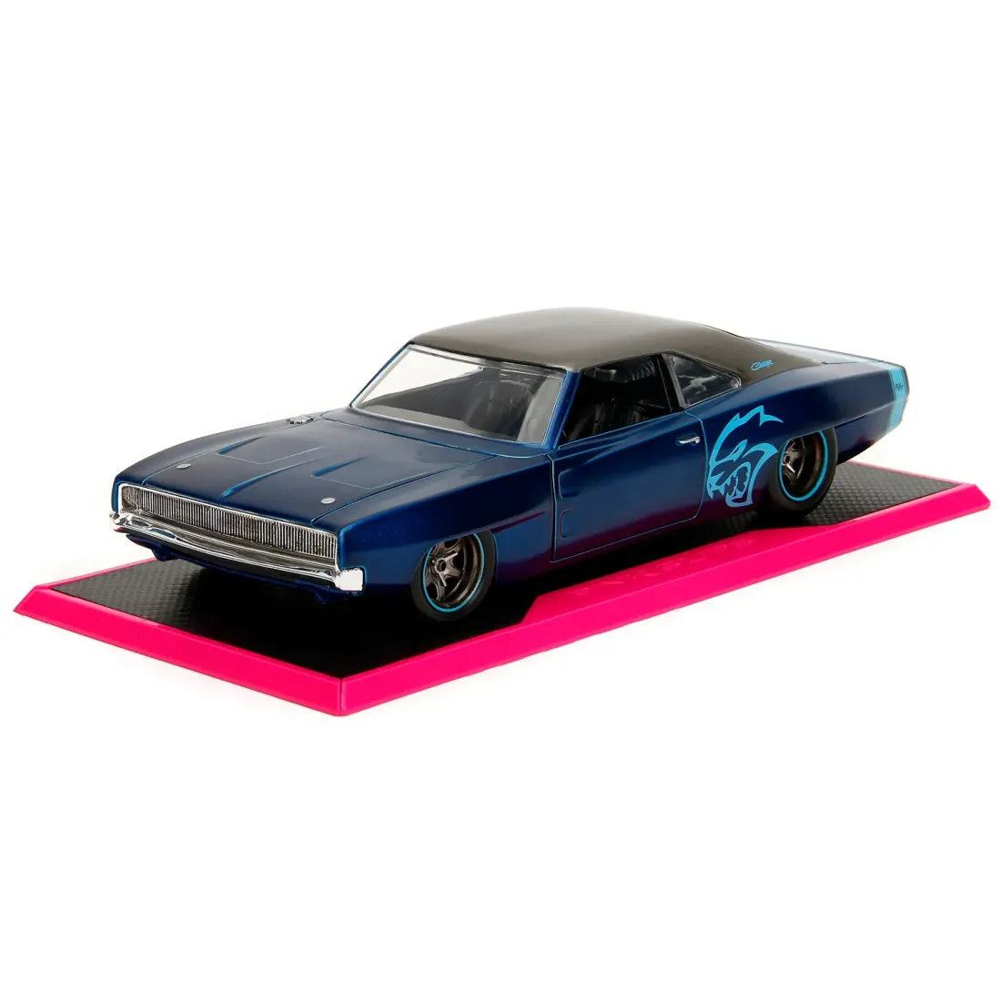 Модель Машинки 1:24 Pink Slips 1968 Dodge Charger Widebody 36009
