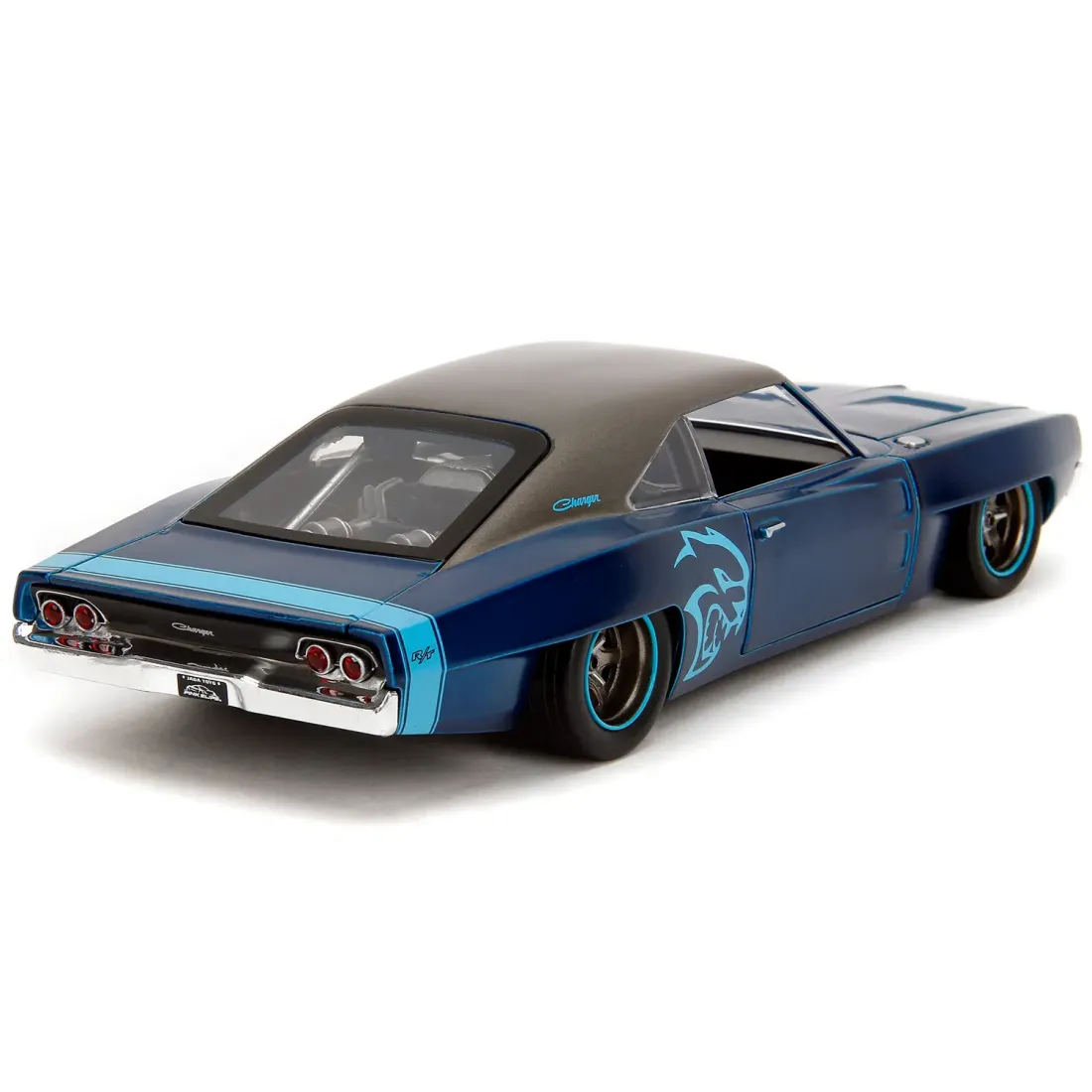Модель Машинки 1:24 Pink Slips 1968 Dodge Charger Widebody 36009