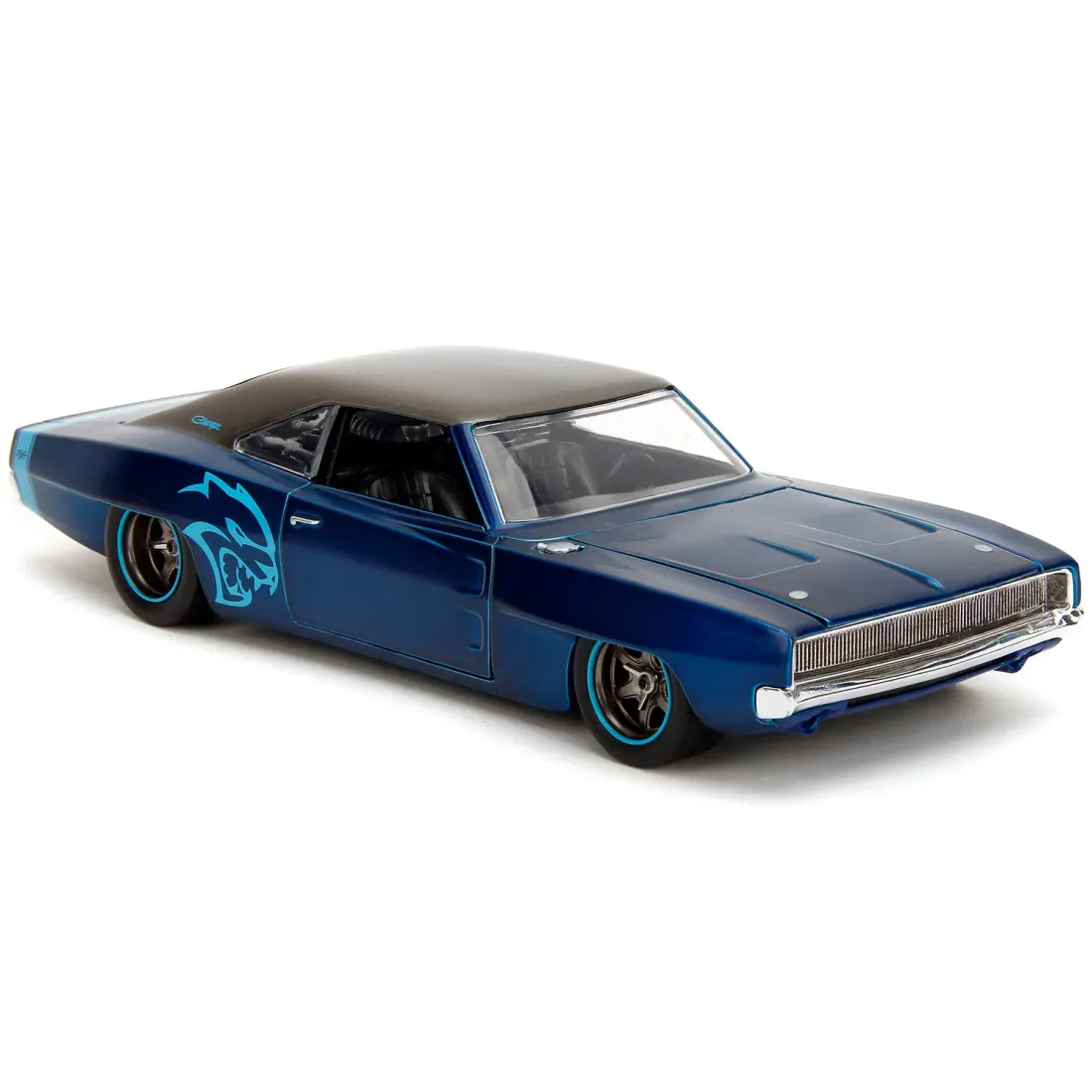 Модель Машинки 1:24 Pink Slips 1968 Dodge Charger Widebody 36009