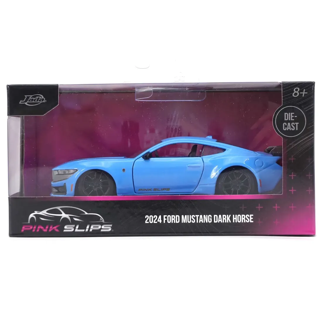 Модель Машинки 1:32 Pink SIips 2024 Ford Mustang Dark Horse 36104