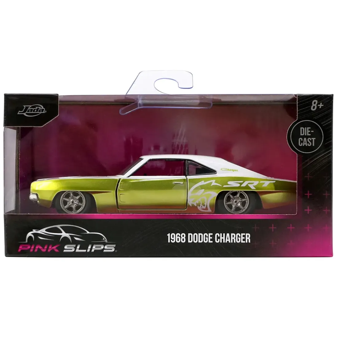 Модель Машинки 1:32 Pink Slips 1968 Dodge Charger 35996