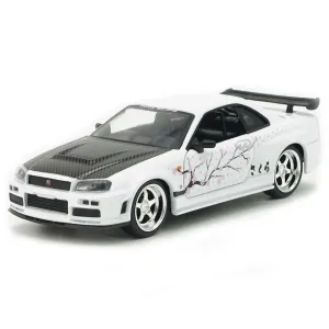 Модель Машинки 1:32 Pink Slips 2002 Nissan Skyline GT-R R34 BNR34 36135