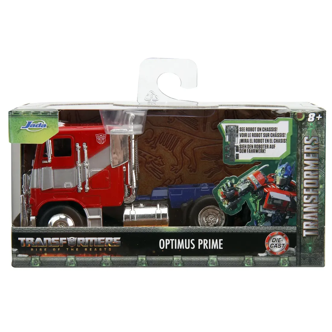 Модель Машинки Hollywood Rides 1:32 Tansformers Optimus Prime truck (T7)  34257