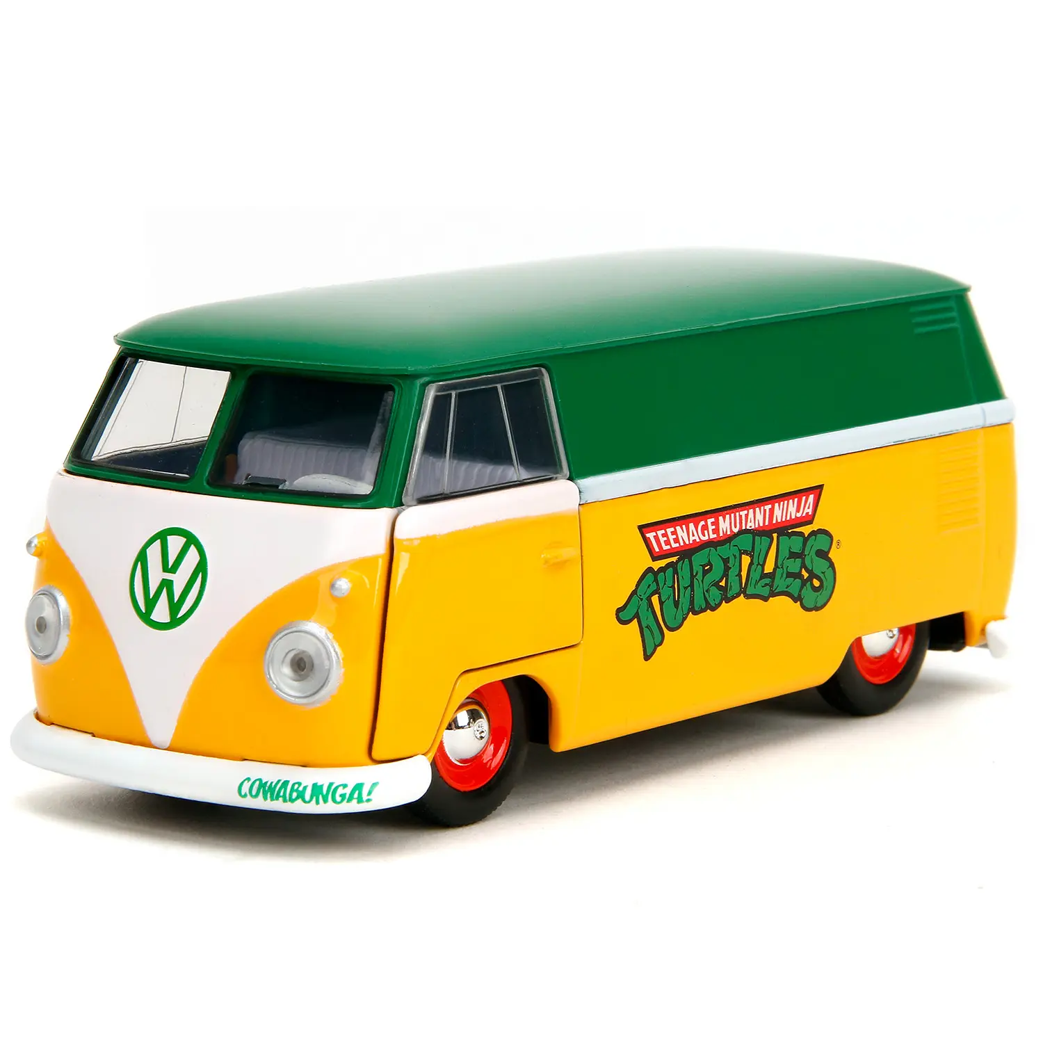Модель Машинки Hollywood Rides 1:32 Черепашки-ниндзя 1961 VW Bus 35666
