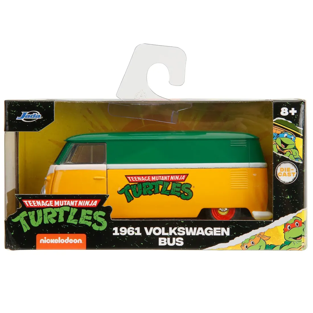 Модель Машинки Hollywood Rides 1:32 Черепашки-ниндзя 1961 VW Bus 35666