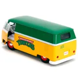 Модель Машинки Hollywood Rides 1:32 Черепашки-ниндзя 1961 VW Bus 35666