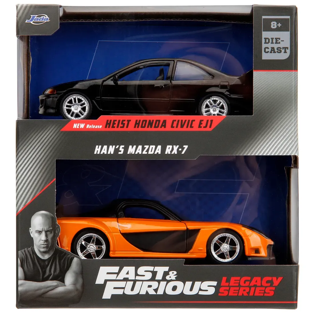 Модель Машинки Форсаж 1:32 FF Twin Pack 34249