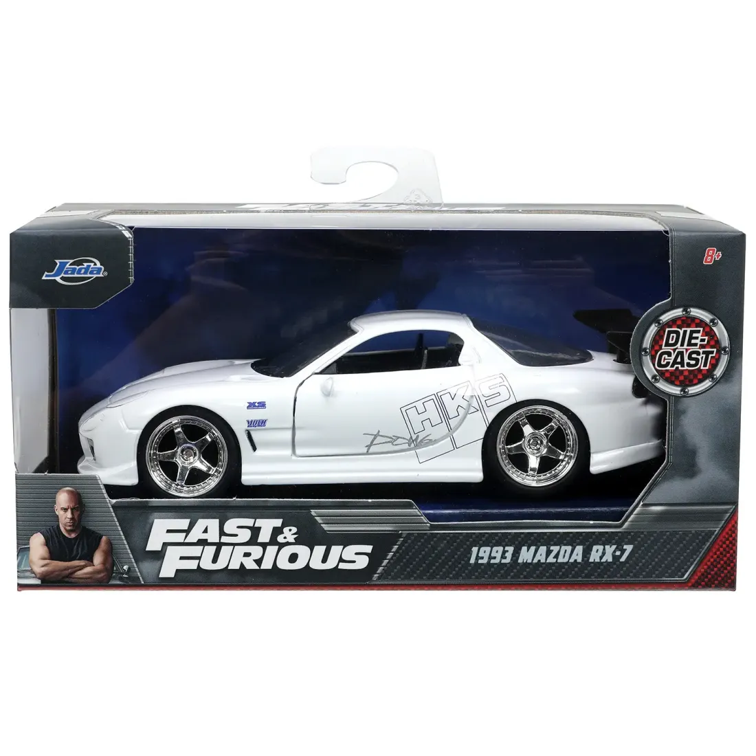 Модель Машинки Форсаж 1:32 FF 1993 HKS Mazda RX7 32588