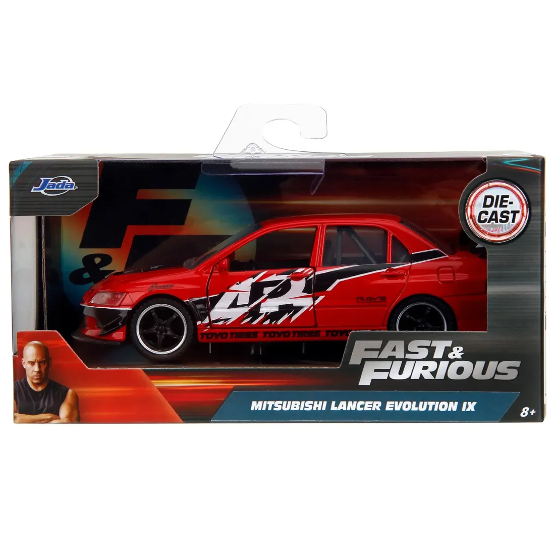 Модель Машинки Форсаж 1:32 FF Mitsubishi Lancer Evolution IX (9) 34448