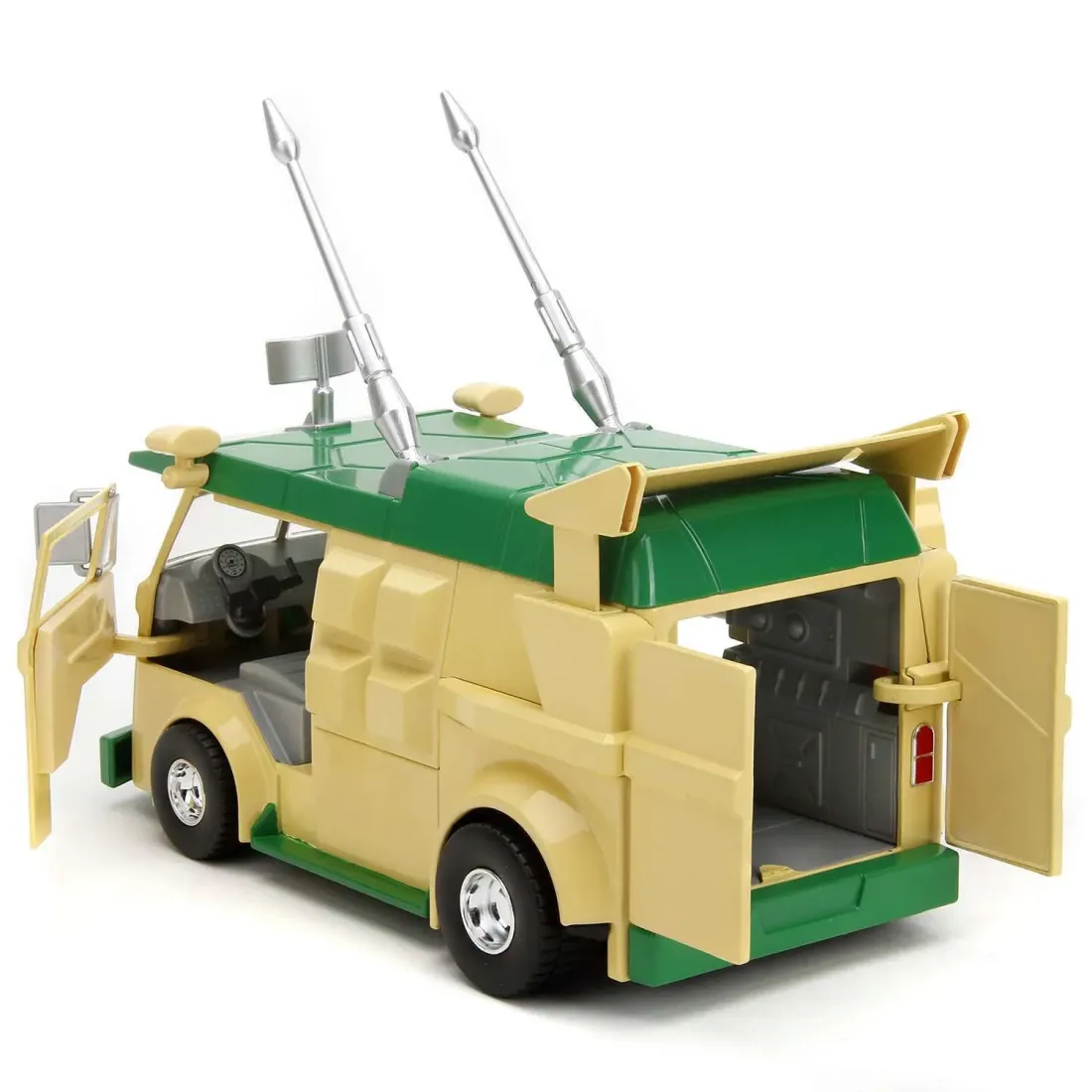 Модель Машинки Hollywood Rides 1:24 с Фигуркой 2.75"  Черепашки-ниндзя HWR Party Wagon 34529