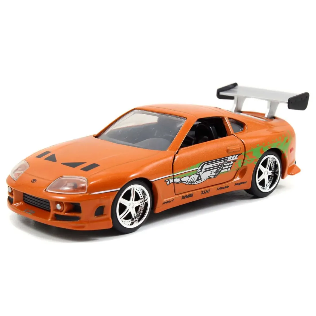 Набор модель машинок Форсаж 1:32 FF 2001 Nissan Silvia S15 1995 Toyota Supra-Orange 34254