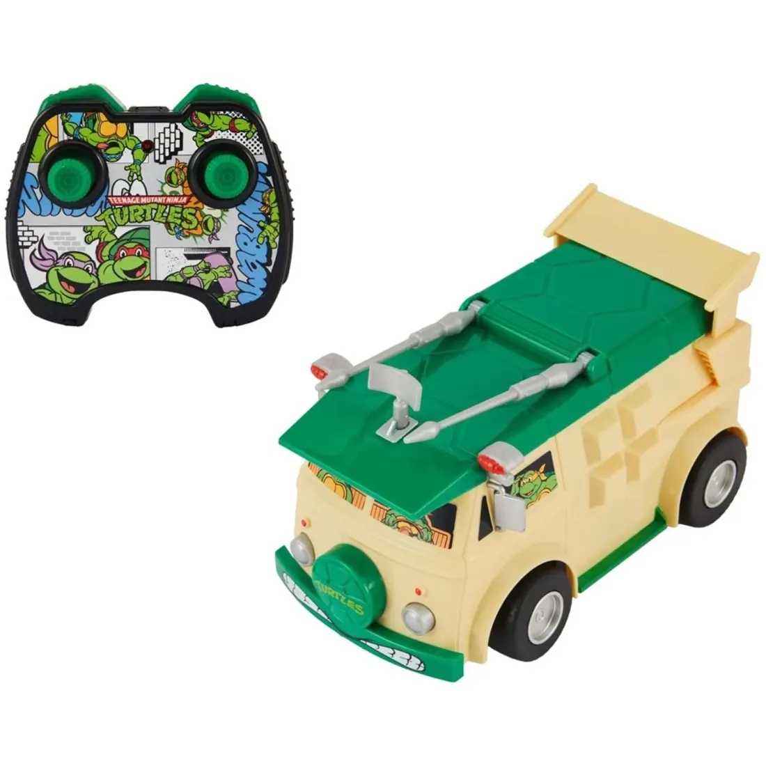 Модель машинки Р/У Черепашки-ниндзя 1:24 TMNT Party Wagon 36408