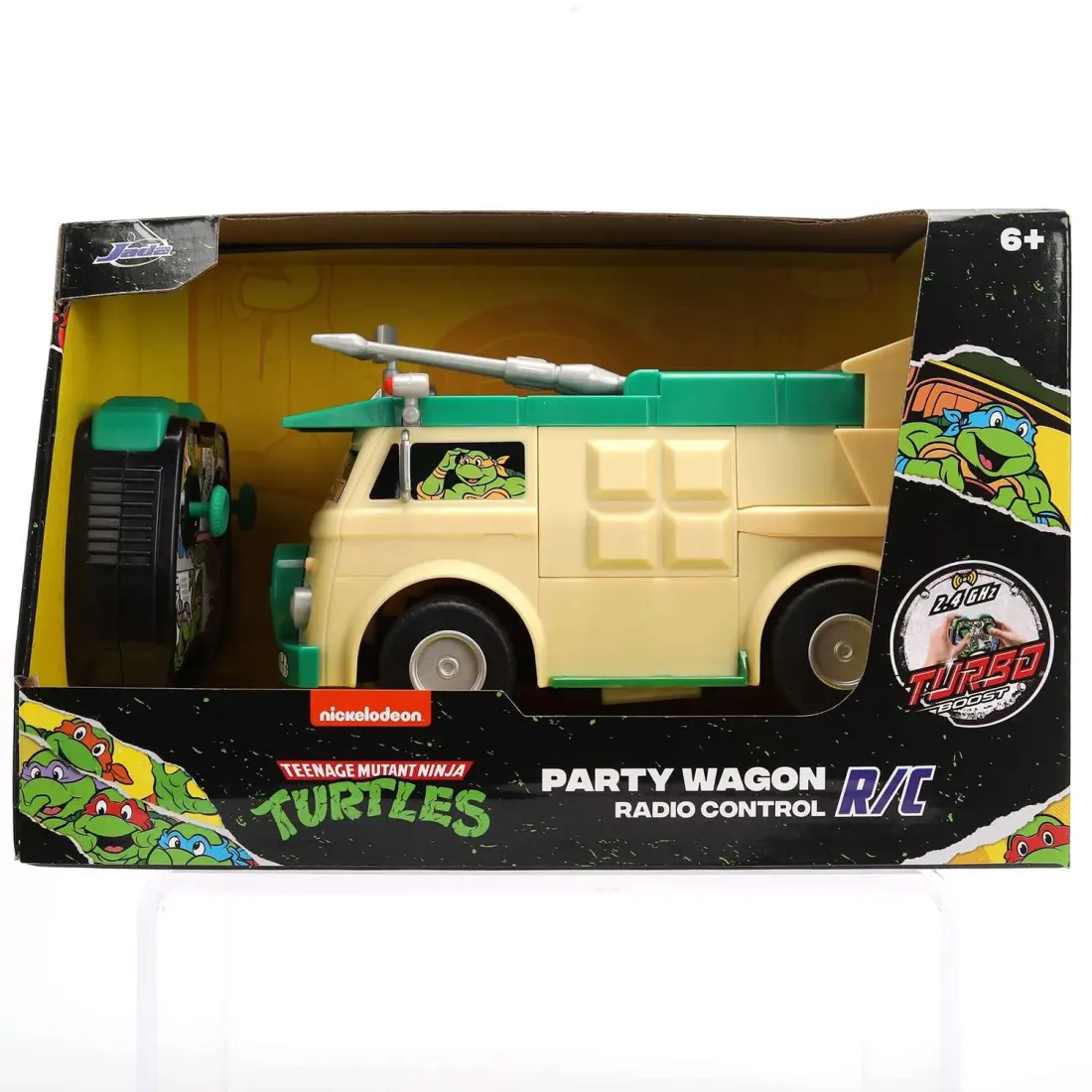 Модель машинки Р/У Черепашки-ниндзя 1:24 TMNT Party Wagon 36408