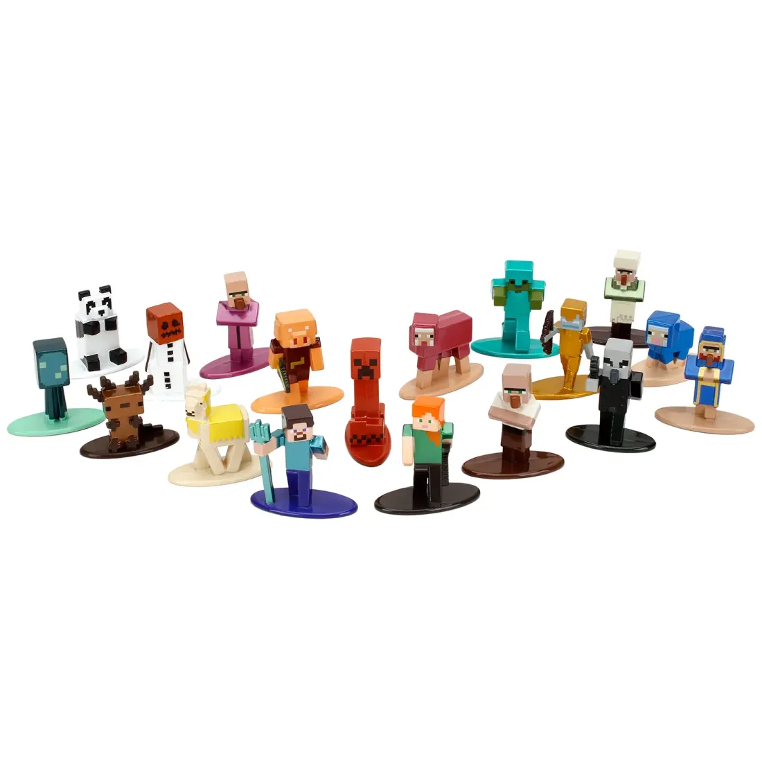Набор фигурок Nano Майнкрафт Minecraft wave 13 4см (18 шт) 36782