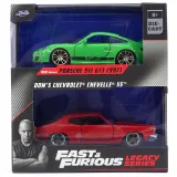 Набор модель машинок Форсаж 1:32 FF  Porsche 911 GT3 RS 997 1970 Chevrolet Chevelle SS 35692