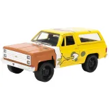 Модель Машинки Hollywood Rides 1:32 Губка Боб Spongebob 1980 Chevrolet K5 Blazer 33067