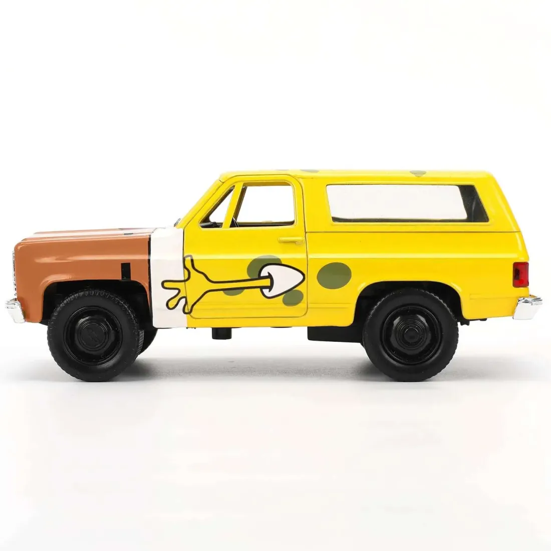 Модель Машинки Hollywood Rides 1:32 Губка Боб Spongebob 1980 Chevrolet K5 Blazer 33067