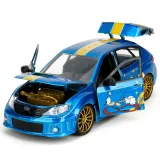 Модель Машинки Hollywood Rides 1:24 с Фигуркой 2.75" Соник Sonic 2012 Subaru Impreza WRX STI 35871