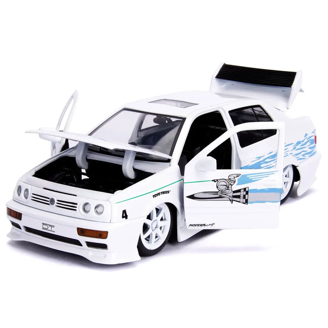 Модель Машинки Форсаж 1:24 FF 2002 1995 Volkswagen Jetta 99591