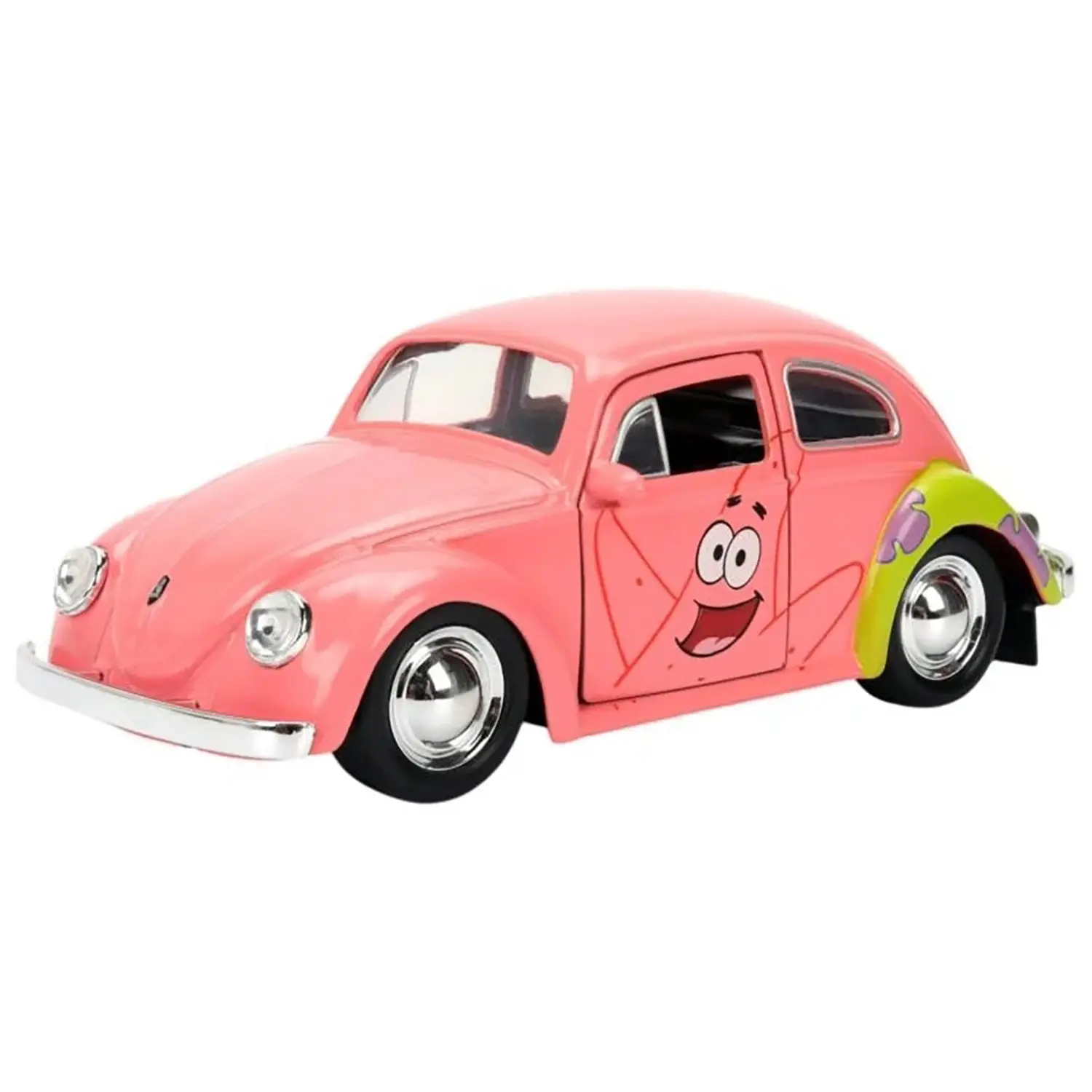 Модель Машинки Hollywood Rides 1:32 Губка Боб Spongebob Patrick Star 1959 VW Beetle 35479