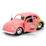 Модель Машинки Hollywood Rides 1:32 Губка Боб Spongebob Patrick Star 1959 VW Beetle 35479