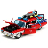 Модель Машинки Hollywood Rides 1:24 Охотники за привидениями Cadillac ECTO-1 TF Optimus Prime 54667