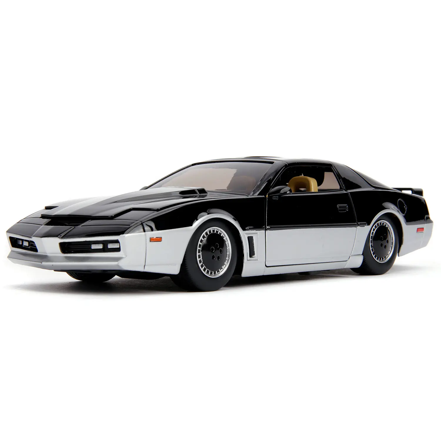 Модель Машинки Hollywood Rides 1:24 Knight Rider 1982 Pontiac Trans AM (With Try Me & Light) 31115