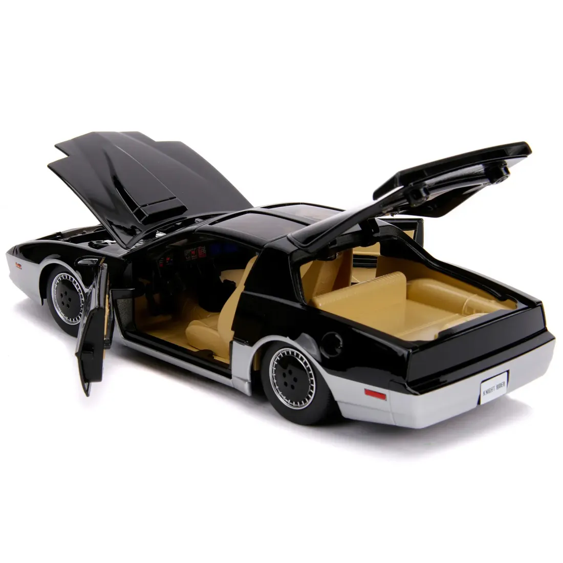 Модель Машинки Hollywood Rides 1:24 Knight Rider 1982 Pontiac Trans AM (With Try Me & Light) 31115
