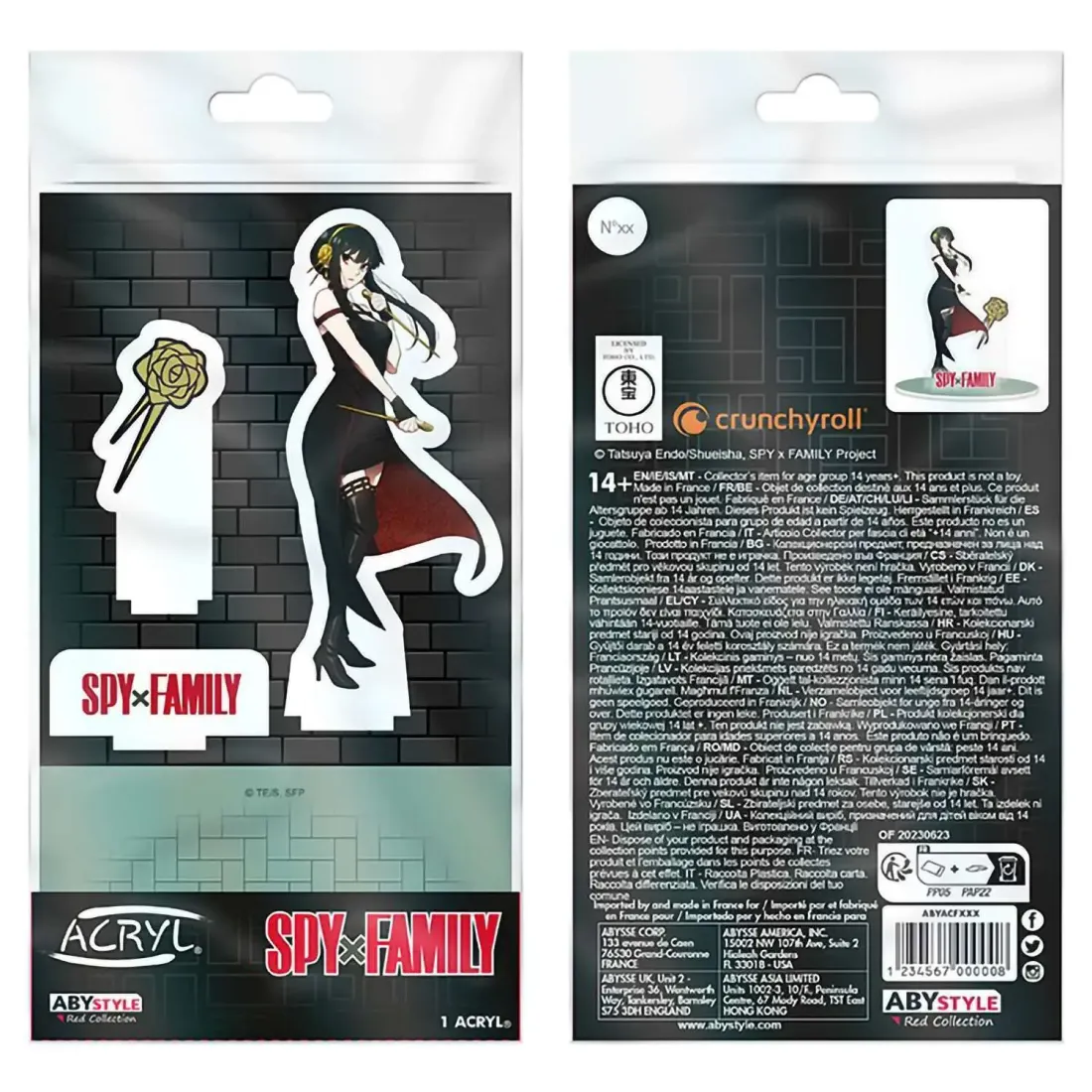 Акриловая фигурка Spy X Family Acryl Yor Forger x2 ABYACF179