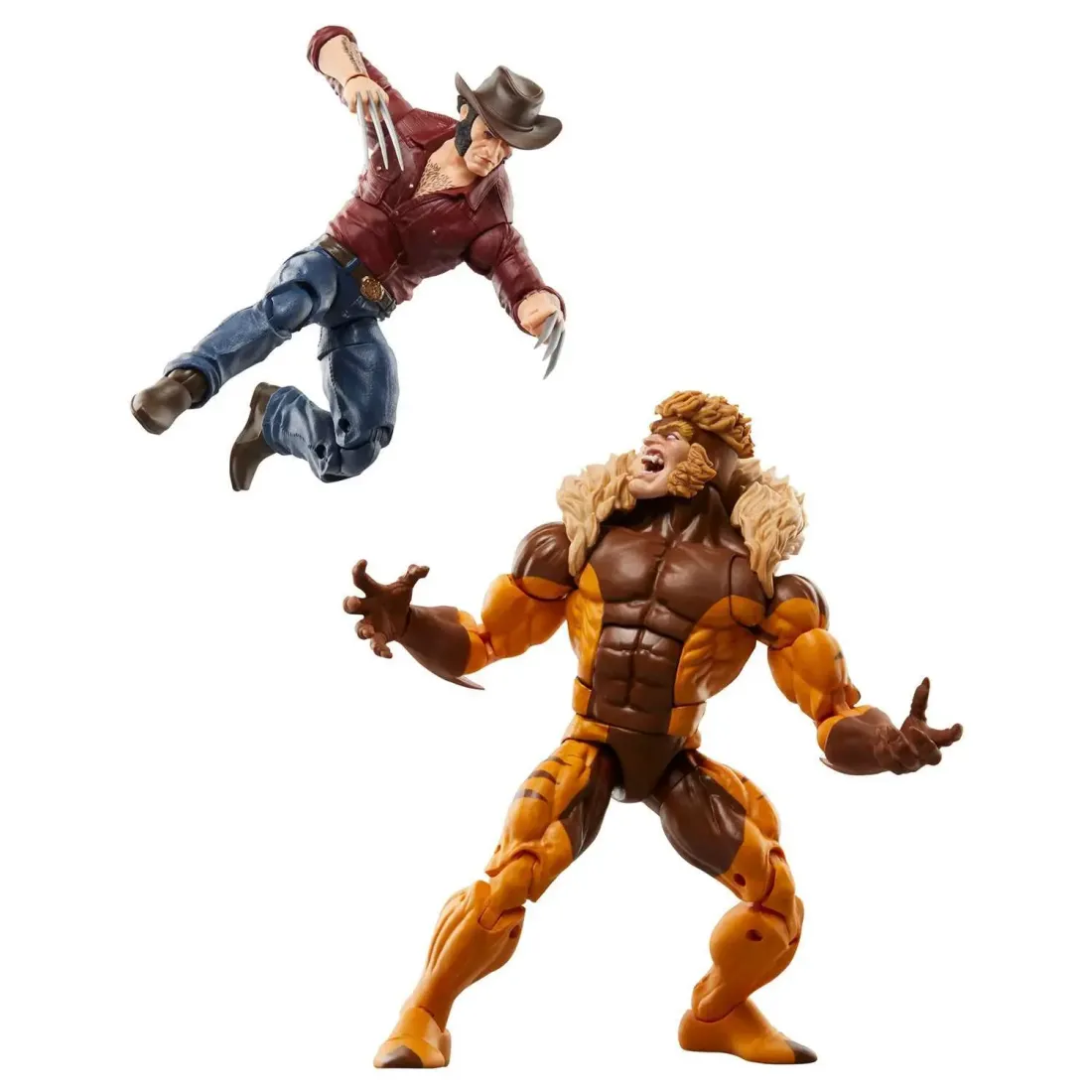 Фигурка Hasbro Marvel Legends Series, Marvel\'s Logan vs Sabretooth 5010996202086
