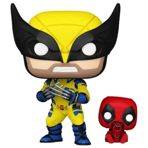 Фигурка Funko башкотряс Марвел Дэдпул 3 Wolverine w/Babypool
