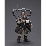 Фигурка Warhammer 40K Astra Militarum Cadian Command Squad Veteran with Master Vox 1:18