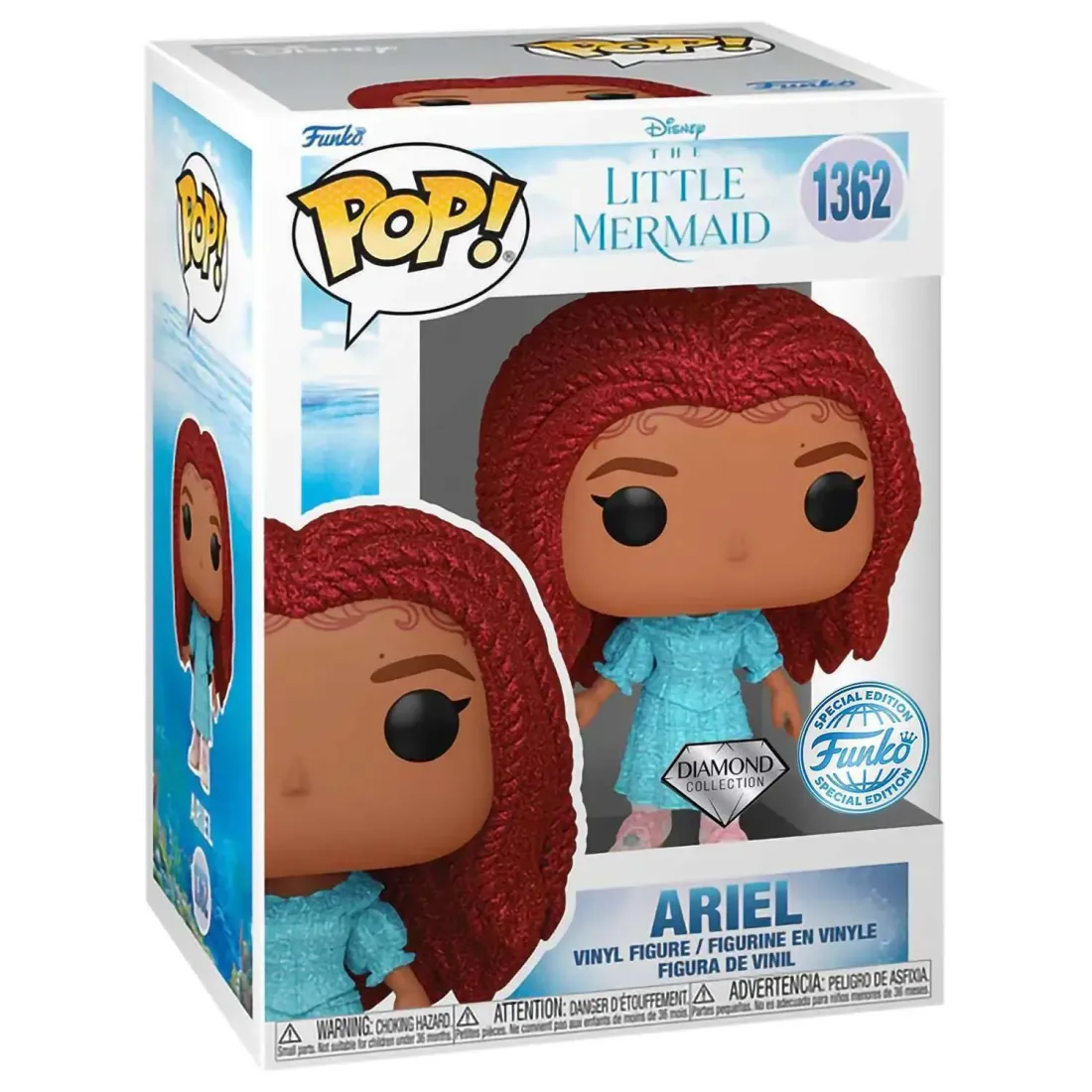 Фигурка Funko POP! Disney The Little Mermaid Ariel (DGLT) (Exc) (1362) 71123