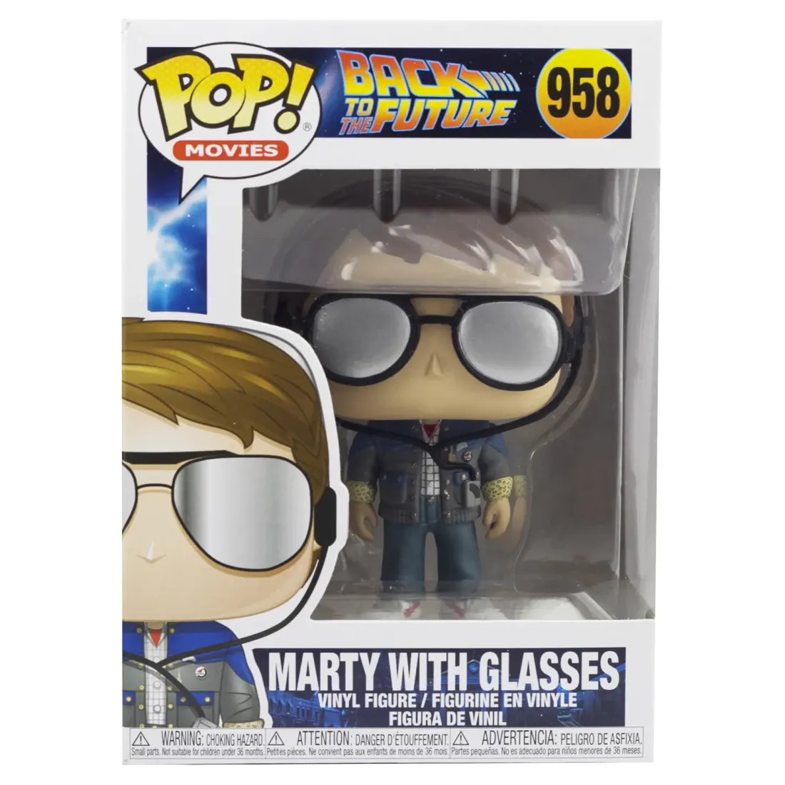 Фигурка Funko POP! Movies BTTF Marty w/glasses (958) 46912