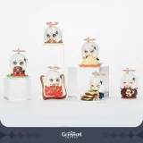 Набор фигурок 6шт. Paimon Delicacies Blind Box Series Full set of 6 6974096536047