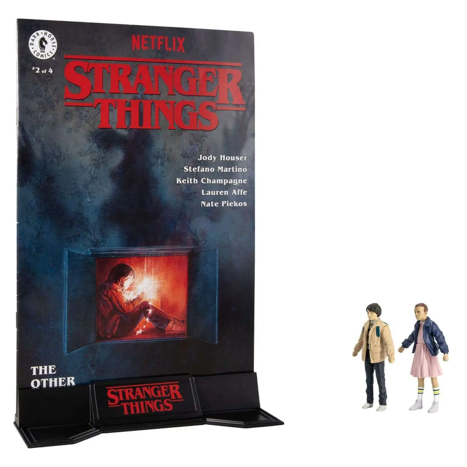 Фигурки Stranger Things Action Figures Eleven and Mike Wheeler 8 см 161724