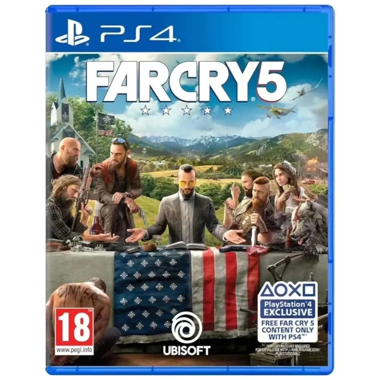 Игра для PS4: Far Cry 5 /PS4 Русский перевод